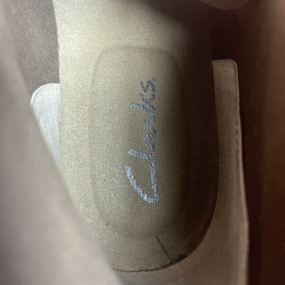 Clarks Bushacre 2 Mens Size 9M Chukka Lace Up Brown Leather Ankle Casual Boots - Picture 6 of 10